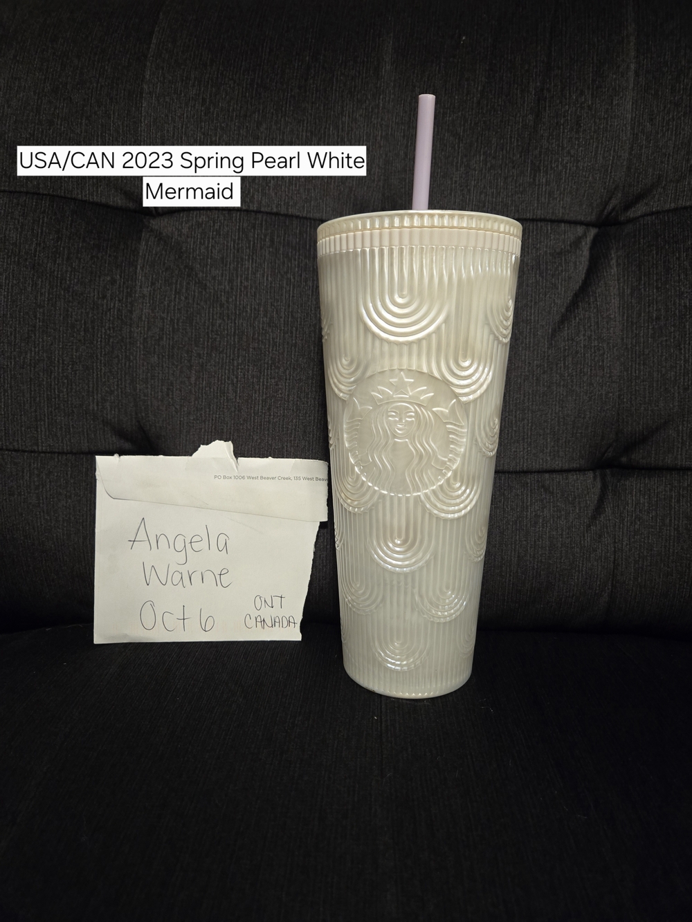 Starbucks Pearl White Mermaid